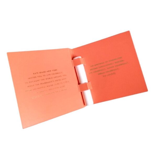 Kate Spade Jewelry Dust Bag and Live Color Fully Perfume Sample - Picture 3 of 4